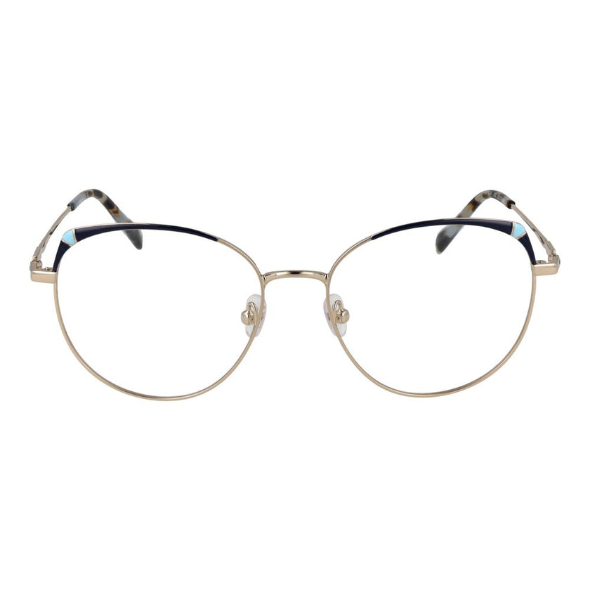 Emilio Pucci Gold Metal Glasses (Frames) Emilio Pucci