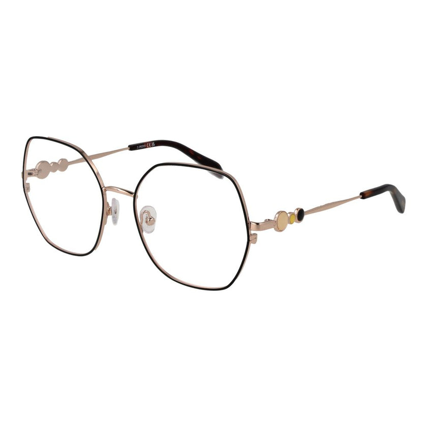 Emilio Pucci Black Metal Glasses (Frames) Emilio Pucci