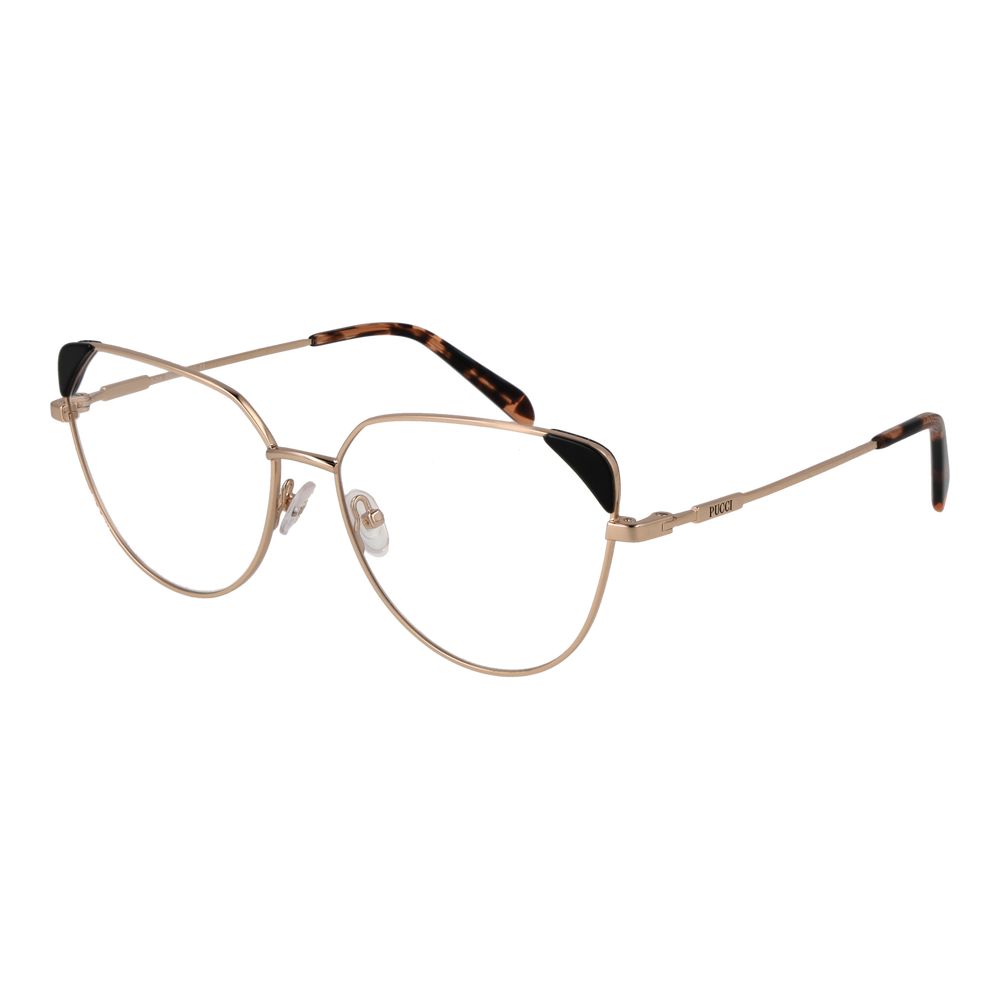 Emilio Pucci Gold Women Glasses Frame Emilio Pucci