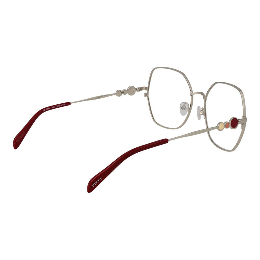 Emilio Pucci Red Metal Glasses (Frames) Emilio Pucci