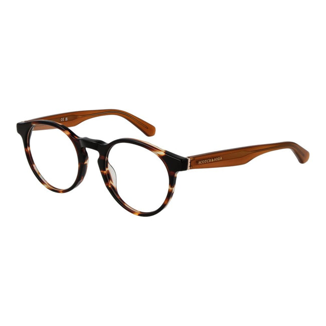 Scotch & Soda Brown Men Glasses Frame Scotch & Soda