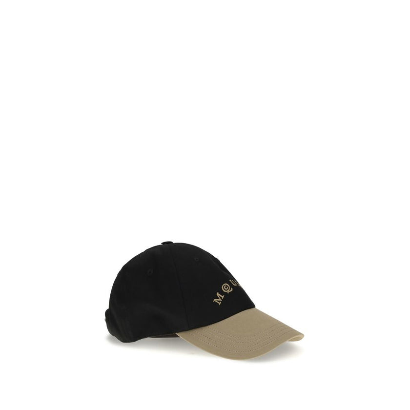 Alexander McQueen Black Cotton Cap (Baseball Hat) Alexander McQueen