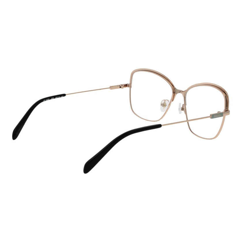 Emilio Pucci Black Metal Glasses (Frames) Emilio Pucci