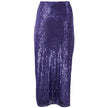 PINKO Purple Polyester Skirt PINKO