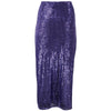 PINKO Purple Polyester Skirt PINKO