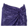 PINKO Purple Polyester Skirt PINKO