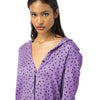PINKO Purple Polyester Shirt PINKO