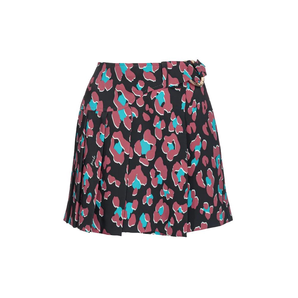 PINKO Black Polyester Skirt PINKO