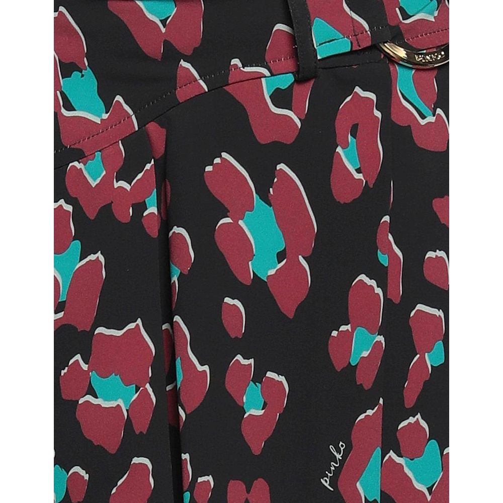 PINKO Black Polyester Skirt PINKO