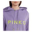 PINKO Purple Cotton Women Sweater PINKO