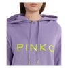 PINKO Purple Cotton Women Sweater PINKO