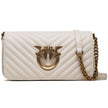 PINKO White Calfskin Women Crossbody Bag PINKO