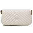 PINKO White Calfskin Women Crossbody Bag PINKO