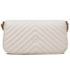 PINKO White Calfskin Women Crossbody Bag PINKO