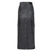 PINKO Black Cotton Skirt PINKO