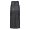 PINKO Black Cotton Skirt PINKO