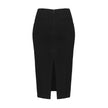 PINKO Black Viscose Skirt PINKO