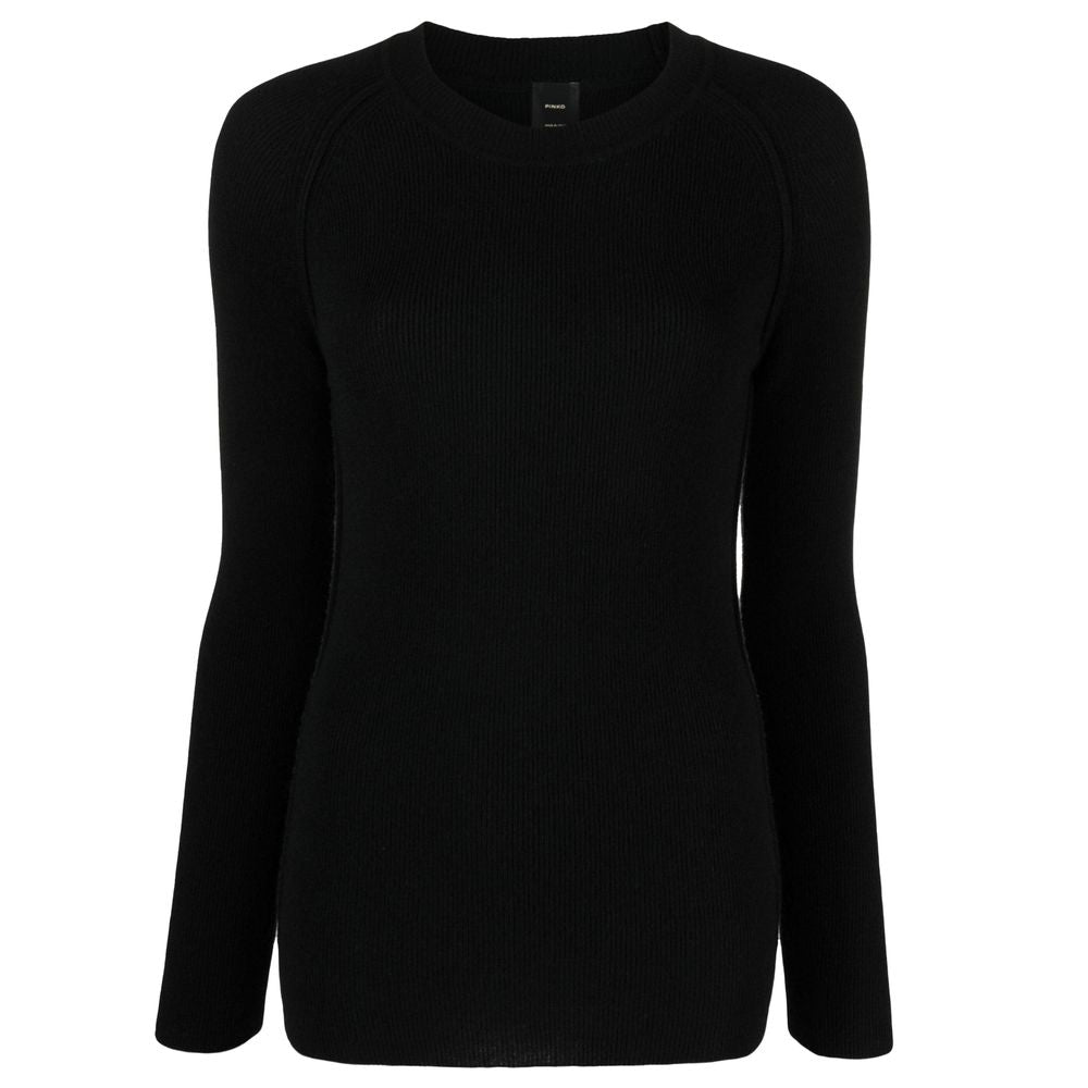 PINKO Black Wool Sweater PINKO