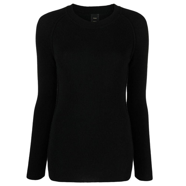 PINKO Black Wool Sweater PINKO