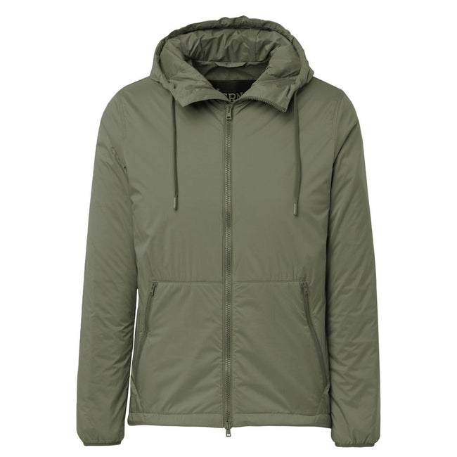 Herno Green Polyamide Men Jacket Herno