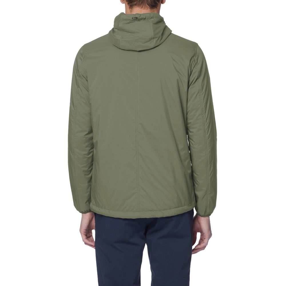 Herno Green Polyamide Men Jacket Herno