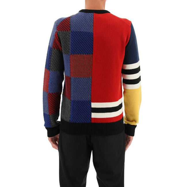 Dolce & Gabbana Multicolor Wool Sweater Dolce & Gabbana