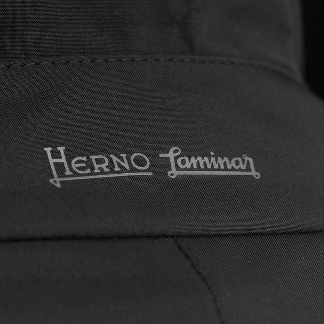 Herno Black Polyester Men's Trench Coat Herno