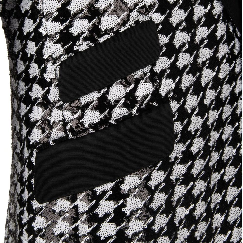 Dolce & Gabbana Black Polyester Blazer Dolce & Gabbana