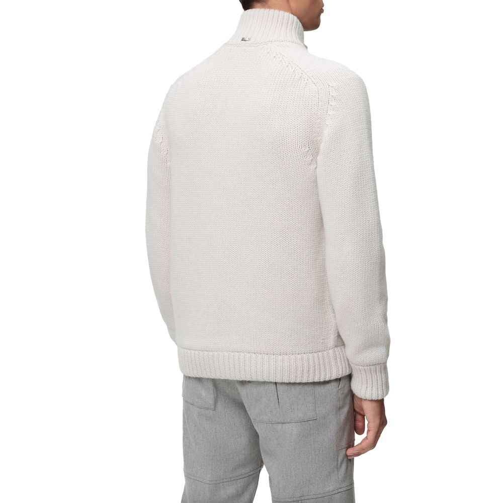 Herno White Wool Men's Jacket Herno