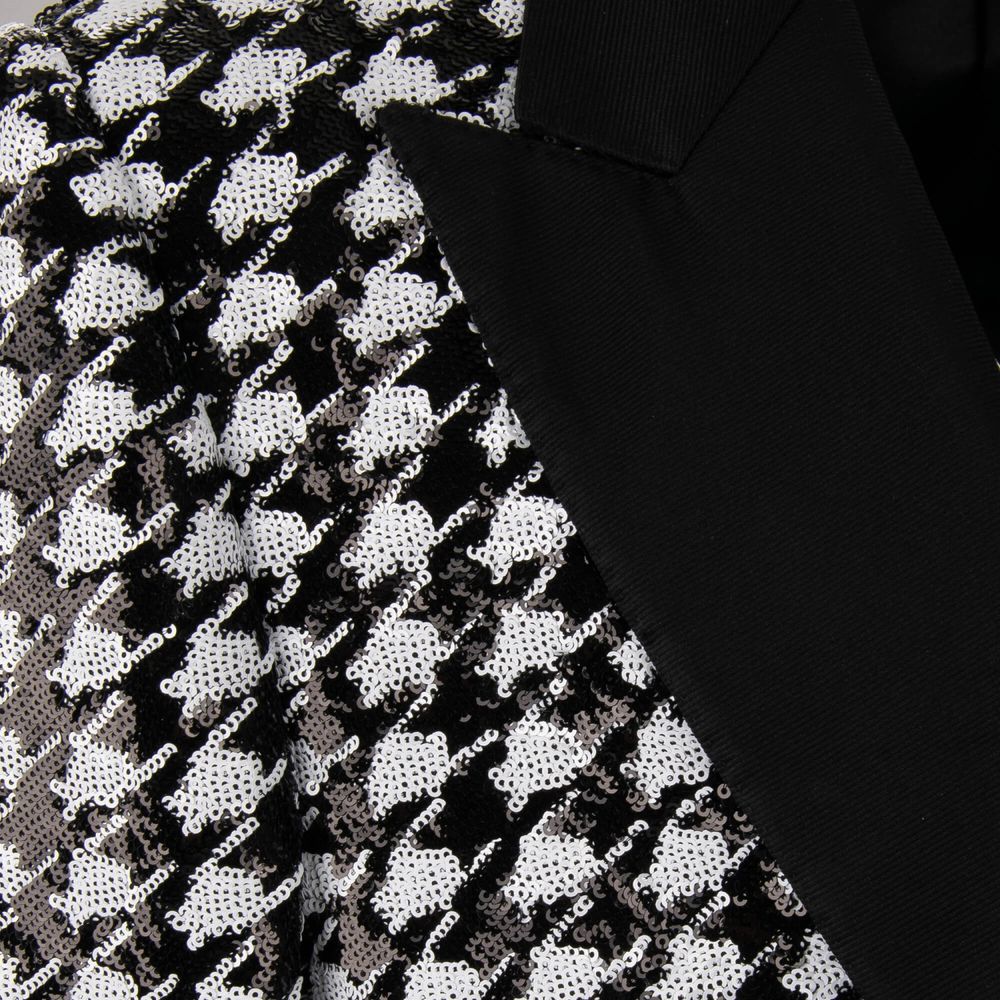 Dolce & Gabbana Black Polyester Blazer Dolce & Gabbana