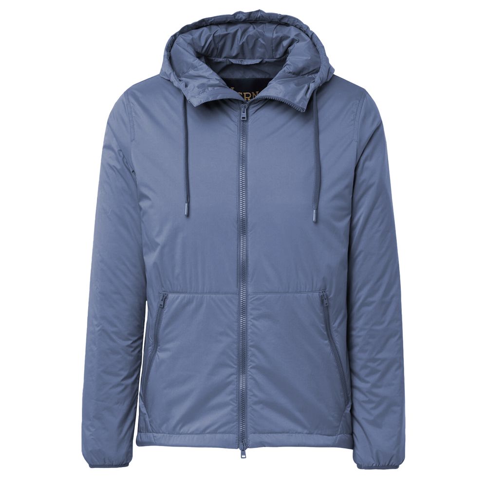 Herno Blue Polyamide Men Jacket Herno