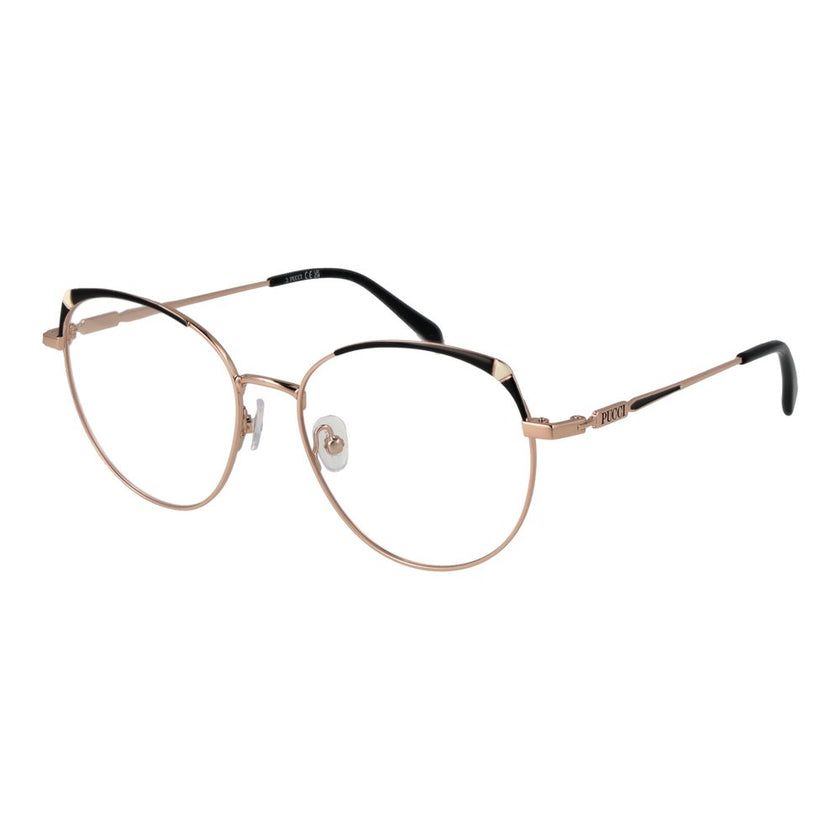 Emilio Pucci Rose Gold Metal Glasses (Frames) Emilio Pucci