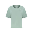 K-WAY Green Cotton Women T-Shirt K-WAY