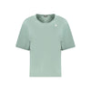 K-WAY Green Cotton Women T-Shirt K-WAY