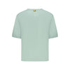 K-WAY Green Cotton Women T-Shirt K-WAY