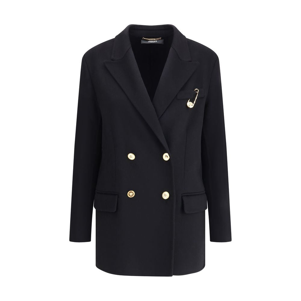 Versace Wool and cachemire Double-breasted Coat Versace