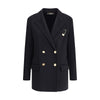 Versace Wool and cachemire Double-breasted Coat Versace