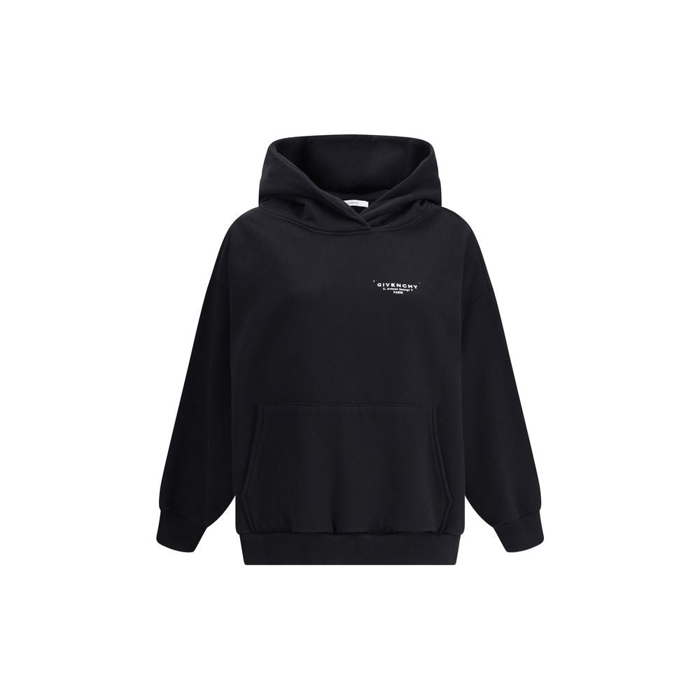 Givenchy Black Hoodie in cotton Givenchy