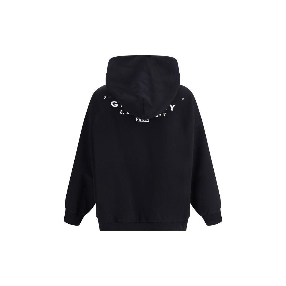 Givenchy Black Hoodie in cotton Givenchy