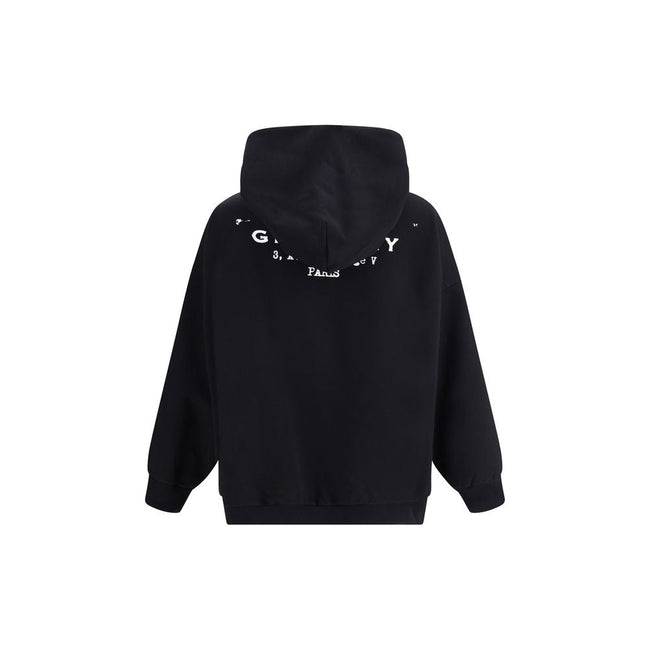 Givenchy Black Hoodie in cotton Givenchy