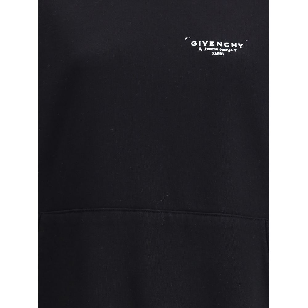 Givenchy Black Hoodie in cotton Givenchy