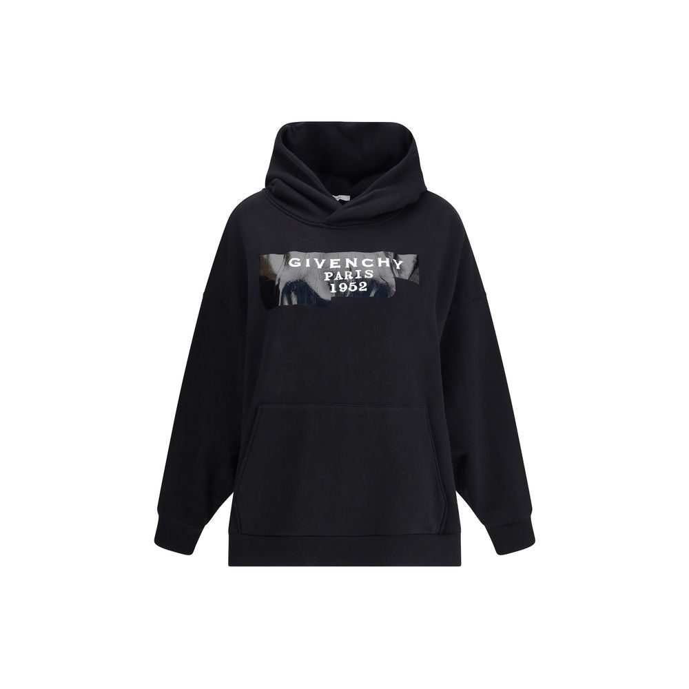 Givenchy Gauzy fabric Hoodie with givenchy tape Givenchy