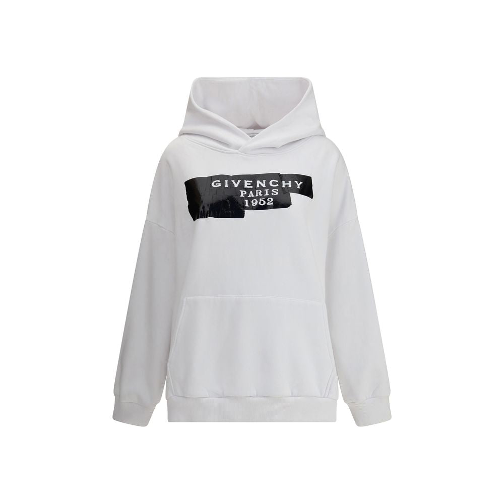 Givenchy Gauzy fabric Hoodie with givenchy tape Givenchy
