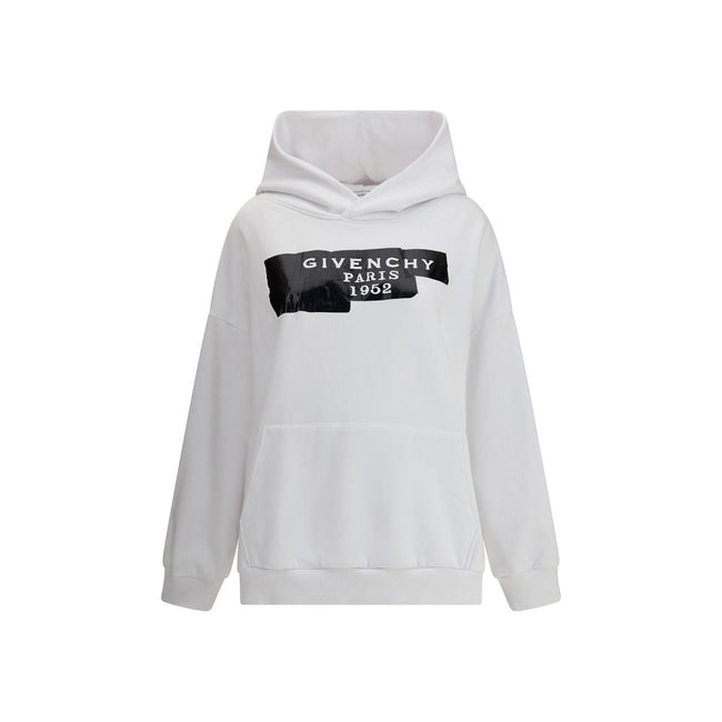 Givenchy Gauzy fabric Hoodie with givenchy tape Givenchy