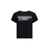 Givenchy Cotton T-shirt with print black givenchy tape Givenchy