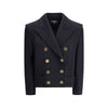 Balmain Wool Double-breasted Coat Balmain