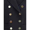 Balmain Wool Double-breasted Coat Balmain