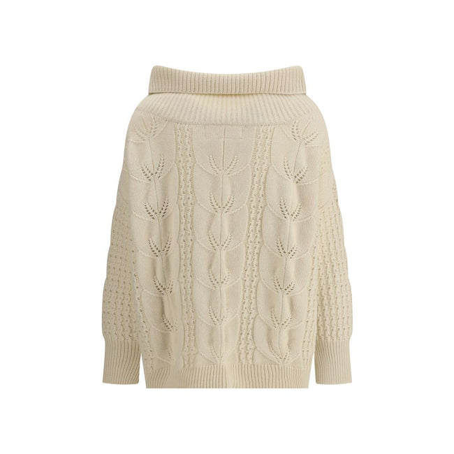 Ermanno Scervino Oversized perforated Sweater Ermanno Scervino