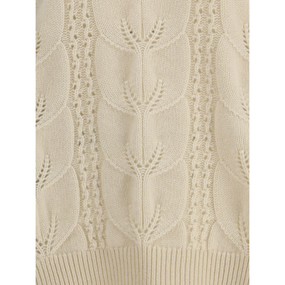 Ermanno Scervino Oversized perforated Sweater Ermanno Scervino