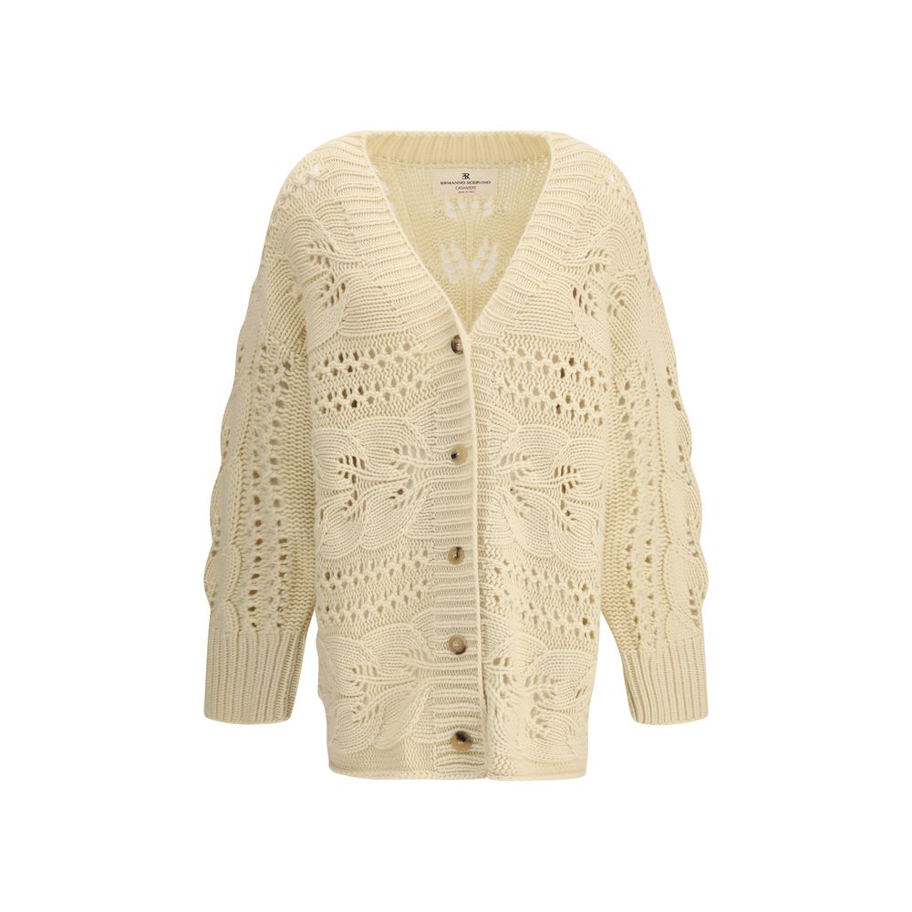 Ermanno Scervino Perforated cashmere Cardigan Ermanno Scervino